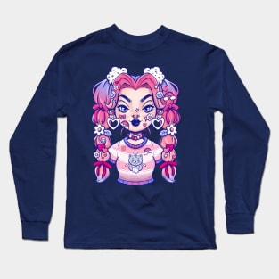 Harajuku girl Long Sleeve T-Shirt